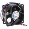 ebm-papst Axiální ventilátor, řada: 600 N, průtok vzduchu: 35 m³/h 1.7 W 12V dc 142 mA IP54, IP68 60 mm 60mm 25.4 mm