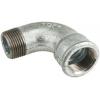 Georg Fischer Armatura z kujné oceli Koleno Galvanizovaný 90° Vnější BSPT 1 in Vnitřní BSPP 1 in Georg Fischer Armatura z kujné oceli Koleno Galvanizovaný 90° Vnější BSPT 1 in Vnitřní BSPP 1 in
