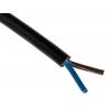 RS PRO Napájecí kabel 2žilový 100 m Polyvinylchlorid plášť, Černá, vnější průměr: 7.5 mm OD, 500V 70 °C RS PRO Napájecí kabel 2žilový 100 m Polyvinylchlorid plášť, Černá, vnější průměr: 7.5 mm OD, 500V 70 °C
