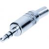 TRU COMPONENTS 1559780 jack konektor 3.5 mm zástrčka, rovná Pólů: 3 stereo stříbrná 1 ks TRU COMPONENTS 1559780 jack konektor 3.5 mm zástrčka, rovná Pólů: 3 stereo stříbrná 1 ks