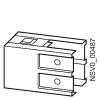 Siemens BVP:043977 Siemens Endflansch 160-400A BD2-400-FE Příruba 1 ks