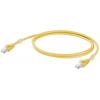 Weidmüller 1251580050 RJ45 síťové kabely, propojovací kabely CAT 6A S/FTP 5.00 m žlutá 1 ks Weidmüller 1251580050 RJ45 síťové kabely, propojovací kabely CAT 6A S/FTP 5.00 m žlutá 1 ks