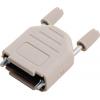 MH Connectors MHDPPK9-LG-K 6353-0101-01 D-SUB pouzdro Pólů: 9 plast 180 ° světle šedá 1 ks
