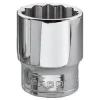Zásuvka 3/8 in pohon 1/2 in 12 bodů Čtvercový, celková délka: 10.4mm Facom