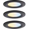 Paulmann 92446 LED stropní svítidlo, LED vestavné svítidlo, 6 W, černá (matná) Paulmann 92446 LED stropní svítidlo, LED vestavné svítidlo, 6 W, černá (matná)