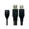 RS PRO Kabel USB Vnější, A: USB typu A, 10 m Vnější, Černá, B: USB typu A RS PRO Kabel USB Vnější, A: USB typu A, 10 m Vnější, Černá, B: USB typu A