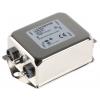 Filtr EMI, řada: FN2060, 470 nF, 250V ac/dc, 400Hz, Montáž na rám 800 μH, Fast-On, 10 A, počet fází: 1, 0.734 mA,