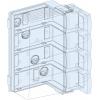 Prizmatický kryt-P, spojovací blok, Compact NSX100-250/INS250 4pin, pevná vestavba, horizontální, vertikální sběrná lišta Linergy BW Schneider Electric Prizmatický kryt-P, spojovací blok, Compact NSX100-250/INS250 4pin, pevná vestavba, horizontální, vertikální sběrná lišta Linergy BW Schneider Electric