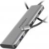 AXAGON HMC-5H USB Hub 5 portů HDMI™, USB-C® (s napájením), USB 3.2 (Gen 1x1) Thunderbolt™ 3, USB 3.2 Gen1 5 GBit/s UHD vícebarevná AXAGON HMC-5H USB Hub 5 portů HDMI™, USB-C® (s napájením), USB 3.2 (Gen 1x1) Thunderbolt™ 3, USB 3.2 Gen1 5 GBit/s UHD vícebarevná