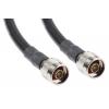 Koaxiální kabel, řada: RS PRO RG214, Černá Fluorovaný ethylenpropylen 2 m 50 Ω RS PRO S koncovkou Koaxiální kabel, řada: RS PRO RG214, Černá Fluorovaný ethylenpropylen 2 m 50 Ω RS PRO S koncovkou