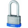 ABUS Visací zámek Klíč Odolnost vůči povětrnostním vlivům, Ocel Obojí 8.8 mm třmen, Šedá 53mm ABUS Visací zámek Klíč Odolnost vůči povětrnostním vlivům, Ocel Obojí 8.8 mm třmen, Šedá 53mm