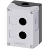 Siemens 3SU1802-0AA00-0AB1 3SU18020AA000AB1 prázdný kufřík 2 instalační pozice (d x š x v) 114 x 85 x 64 mm bez potisku šedá 1 ks