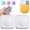 RGB LED lampy samolepicí s dálkovým ovládáním, 2 ks, bílá RGB LED lampy samolepicí s dálkovým ovládáním, 2 ks, bílá