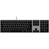 Matias Matias FK316CB-DE Wired USB-C® Keyboard for Mac - Space Gray - German Version USB klávesnice německá, QWERTZ, Macintosh Vesmírná šedá