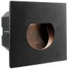 Deko Light Abdeckung schwarz rund für Light Base II COB Outdoor 930424 kryt černá