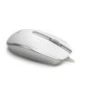 Myš Trackball 3tlačítková, Kabelový, USB Optické, Bílá Ceratech, model: M100 MAC Myš Trackball 3tlačítková, Kabelový, USB Optické, Bílá Ceratech, model: M100 MAC