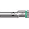 Zásuvka 1/2 in pohon 83 mm 6 bodů Šestihran, celková délka: 150mm Wera Zásuvka 1/2 in pohon 83 mm 6 bodů Šestihran, celková délka: 150mm Wera