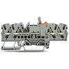 WAGO Testovací přerušení svorkovnice 2002-1871/401-000, řada: TOPJOB S, 300V Šedá 2.5mm² 1 Zásuvný IECEx/ATEX/CSA