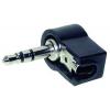TRU COMPONENTS 1559795 jack konektor 3.5 mm zástrčka, zahnutá Pólů: 3 stereo černá 1 ks TRU COMPONENTS 1559795 jack konektor 3.5 mm zástrčka, zahnutá Pólů: 3 stereo černá 1 ks