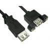 RS PRO Kabel USB Vnitřní, A: USB typu A, 0.1 m Vnitřní, Černá, B: USB typu A RS PRO Kabel USB Vnitřní, A: USB typu A, 0.1 m Vnitřní, Černá, B: USB typu A