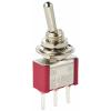 TRU COMPONENTS TC-11546992 páčkový spínač 125 V/AC, 250 V/AC 3 A 1x zap/zap s aretací 1 ks