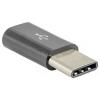 Akyga USB adaptér [1x micro USB 2.0 zásuvka B - 1x USB-C® zástrčka] AK-AD-46