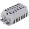 WAGO Pás Terminal 260-106, řada: 260, 400V Šedá 1.5mm² 1 Klecová svorka WAGO Pás Terminal 260-106, řada: 260, 400V Šedá 1.5mm² 1 Klecová svorka
