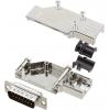 encitech DCMR-FK-15-DMP-K 6355-0065-22 sada D-SUB kolíkové lišty 90 ° Pólů: 15 pájecí kalíšek 1 sada