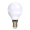 Solight LED žárovka, miniglobe, 8W, E14, 4000K, 720lm, bílé provedení - WZ430-1
