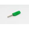 Deltron Banánek, 4 mm, 50V, 16A, Zelená, Vnější Šroubová, materiál kontaktu: Mosaz, délka: 50 mm, pokovení kontaktu: Deltron Banánek, 4 mm, 50V, 16A, Zelená, Vnější Šroubová, materiál kontaktu: Mosaz, délka: 50 mm, pokovení kontaktu: