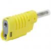 Legrand Banánek, 4 mm, 33V, 70 V, 16A, Žlutá, Vnější Šroubová Legrand Banánek, 4 mm, 33V, 70 V, 16A, Žlutá, Vnější Šroubová