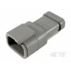 TE Connectivity zásuvkový konektor na kabel DTM04-3P-E003, 1 ks Package