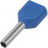 TRU COMPONENTS 1091316 dutinka 0.75 mm² částečná izolace světle modrá 100 ks