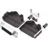 MH Connectors MHDPPK15-DB15S-K sada D-SUB zásuvková lišta 180 ° Pólů: 15 pájecí kalíšek 1 ks