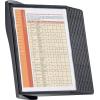 Durable nástěnný držák pohledové tabule SHEPA STYLE WALL 10 - 5854 černá DIN A4 Počet dodaných průhledných tabulek 10