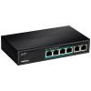 TrendNet TPE-S50 TRENDnet TPE S50 - Switch - unmanaged - 4 x 10/100 (PoE) síťový switch 10 / 100 MBit/s funkce PoE