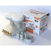 Konvertor LNB Mascom MC M4-T01HD Monoblock TWIN, 0,1 dB