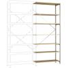 Manuflex RM2289 přístavný modul regálu oddělení , (š x v x h) 960 x 2600 x 300 mm, dřevěná podlaha