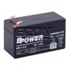 Olověný akumulátor BPE 1,3-12, 12 V / 1,3 Ah, fastony 4,75 mm