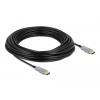 Delock HDMI kabel Zástrčka HDMI-A 15 m černá 85012 4K UHD, pozlacené kontakty HDMI kabel Delock HDMI kabel Zástrčka HDMI-A 15 m černá 85012 4K UHD, pozlacené kontakty HDMI kabel