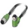 Phoenix Contact SAC-5P-M12MS/ 0,3-PUR/M12FR SH připojovací kabel pro senzory - aktory, 1501003, piny: 5, 30.00 cm, 1 ks Phoenix Contact SAC-5P-M12MS/ 0,3-PUR/M12FR SH připojovací kabel pro senzory - aktory, 1501003, piny: 5, 30.00 cm, 1 ks