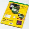 List se štítky L7060-20 Lepicí, množství v balení: 420 V balení, Bílá Silné zatížení Avery Laser