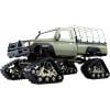 Absima 1:10 Crawler kompletní kola Offroad V Block Crawler černá 2 ks