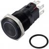 TRU COMPONENTS TC-12647436 tlačítko 250 V/AC 3 A 1x vyp/(zap) IP65 RGB bez aretace Eloxovaný hliník 1 ks TRU COMPONENTS TC-12647436 tlačítko 250 V/AC 3 A 1x vyp/(zap) IP65 RGB bez aretace Eloxovaný hliník 1 ks