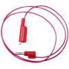Mueller Electric BU-2030-A-36-2 měřicí kabel banánková zástrčka 4 mm krokosvorky 0.9 m červená 1 ks Mueller Electric BU-2030-A-36-2 měřicí kabel banánková zástrčka 4 mm krokosvorky 0.9 m červená 1 ks