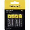 Intenso Energy Ultra tužková baterie AA alkalicko-manganová, 2600 mAh, 1.5 V, 4 ks