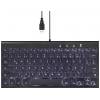 Perixx PERIBOARD-429 DE USB klávesnice německá, QWERTZ černá s podsvícením