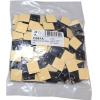 Držák stahovací pásky plochý 20x20mm černý, balení 100ks Držák stahovací pásky plochý 20x20mm černý, balení 100ks