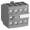 ABB Blok pomocných kontaktů 2 NC/2 NO 2 Přední montáž, rozsah: CA4-22M s Šroub 6 A 690V