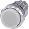 Siemens Hlava tlačítka, řada: SIRIUS ACT Bílá Okamžité, průměr výřezu: 22 mm IP66, IP67, IP69K Siemens Hlava tlačítka, řada: SIRIUS ACT Bílá Okamžité, průměr výřezu: 22 mm IP66, IP67, IP69K
